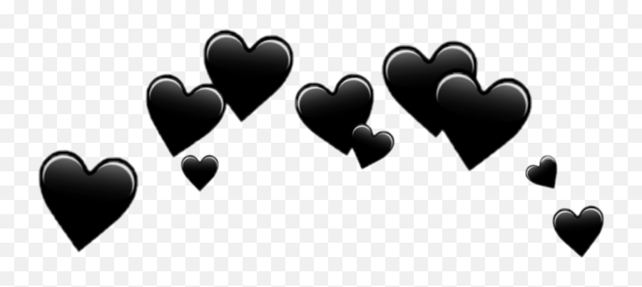 The Most Edited Eye Picsart - Eyelashes Picsart Emoji,Eyeball And Black Heart Emojis