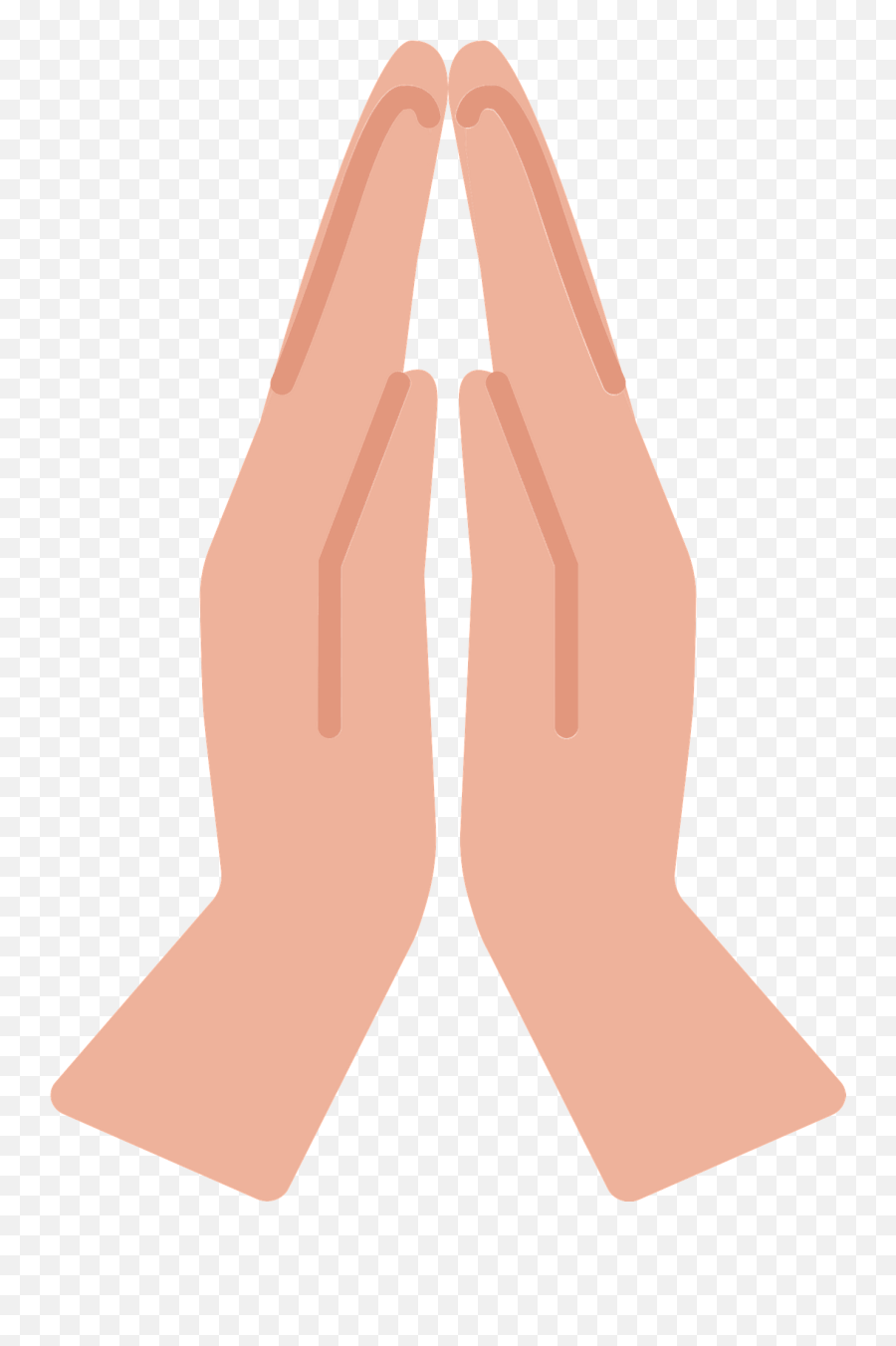 Praying Hands Clipart - Dibujos De Manos Orando Emoji,Praying Emoji