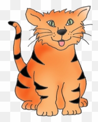 Cat Clip Art Cat Sketches Cat - Happy Emoji,Kitten Playing With Yarn Ball Forum Emoticon