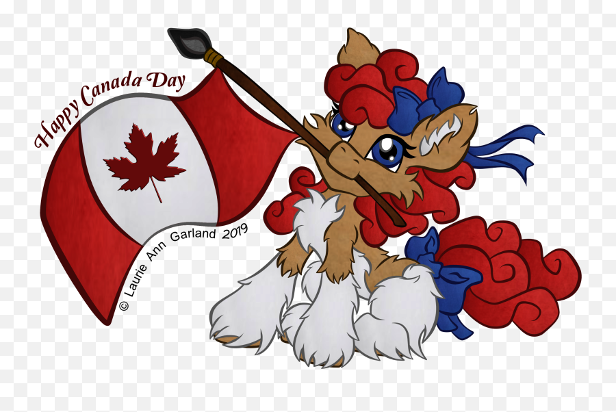 Happy Canada Day - Nonpony Artwork Mlp Forums Mlp Canada Day Emoji,Applebloom Mlp Shrug Emoji