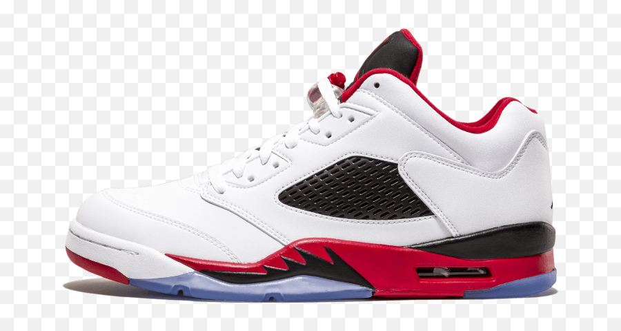 The Daily Jordan Air Jordan 5 Low Fire Red - Air Jordans Jordan 5 Fire Red Low Emoji,Emoji Basketball Socks