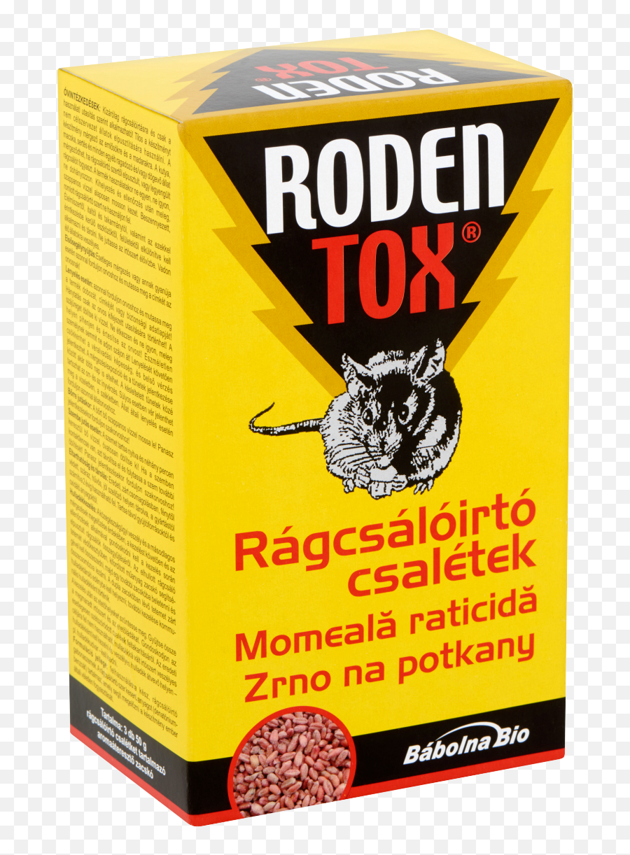 Rodentox Rágcsálóirtó Csalétek 3 X 50 G Emoji,Irto Meleg Emoticon