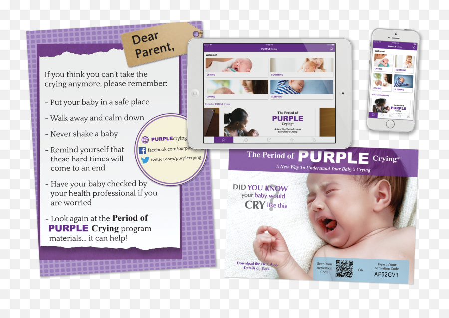 National Center On Shaken Baby Syndrome - Purple Crying Emoji,Picture Of Six Month Baby Showing Emotion