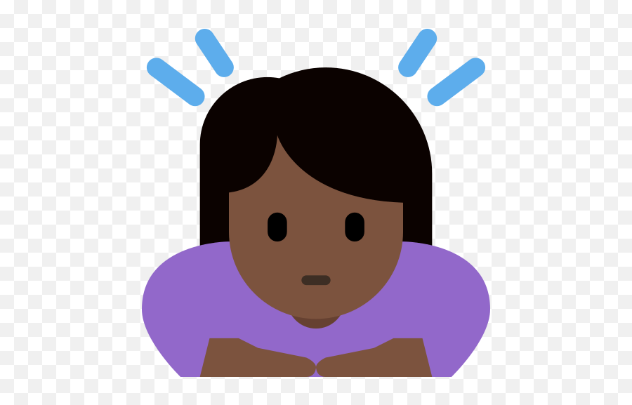 U200d Woman Bowing Emoji With Dark Skin Tone Meaning And - Girl Lying Down Emoji,Go Daddy Emoji
