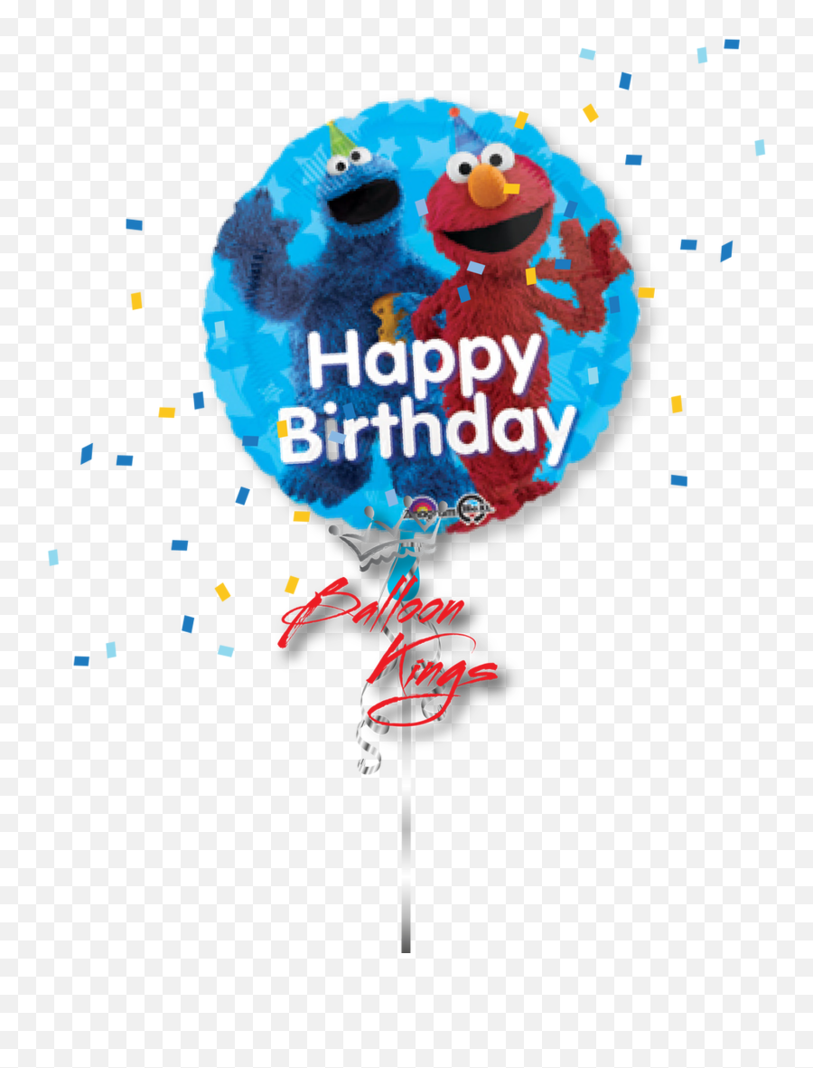 Hb Sesame Street - Elmo And Cookie Monster Happy Birthday Emoji,Sesame Street Emoji