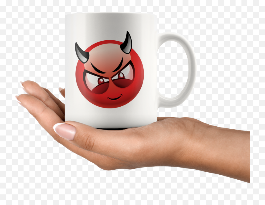 Devil Emoji Coffee Mug,Devil Emoji Pictures Coloring