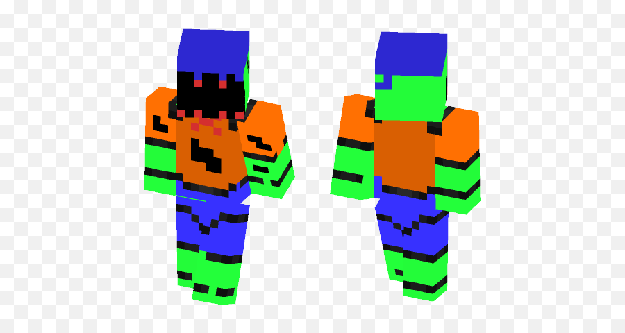 Download Old Green Face The Zombie Fnaf Oc Minecraft Skin Emoji,Thanos Think Face Emoji