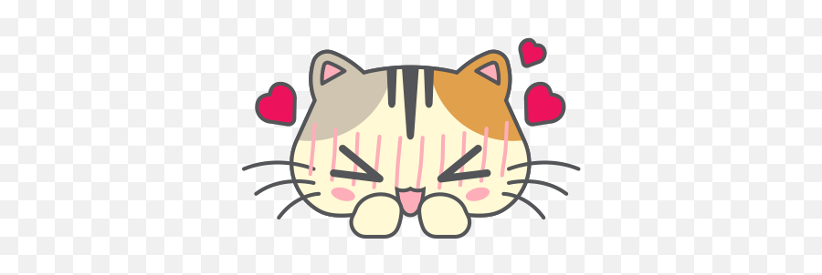 Kitty Emoji Lite By Marcos Roy - Happy,Cute Cat Emoticons