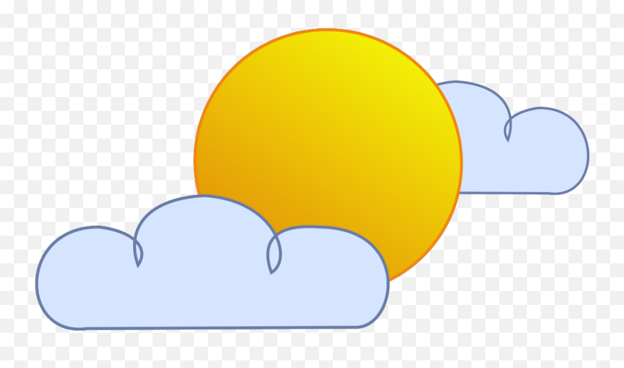 Cloudy Weather Png Svg Clip Art For Web - Download Clip Art Emoji,Emojis For Weather