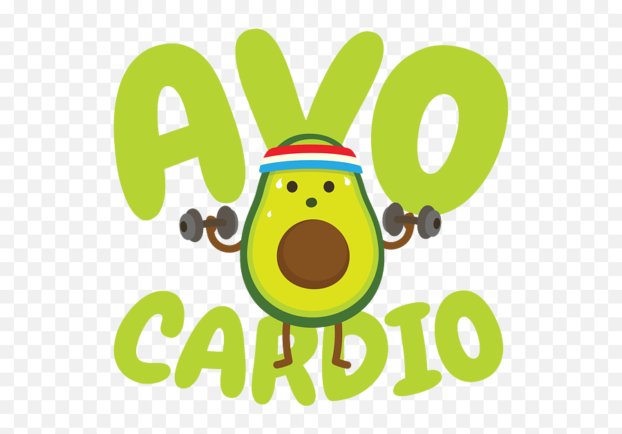 Avo Cardio Fitness Avocado Throw Pillow For Sale By Mister Tee Emoji,Emoticon Yellow Round Cushion Pillow