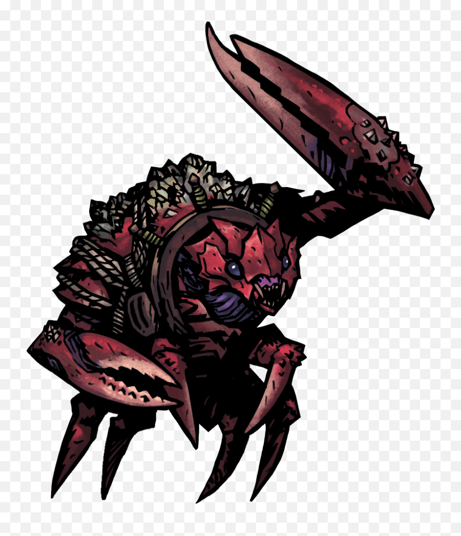 Darkest Dungeon Uca Crusher Clipart - Full Size Clipart Emoji,Crab Claw Emoticon