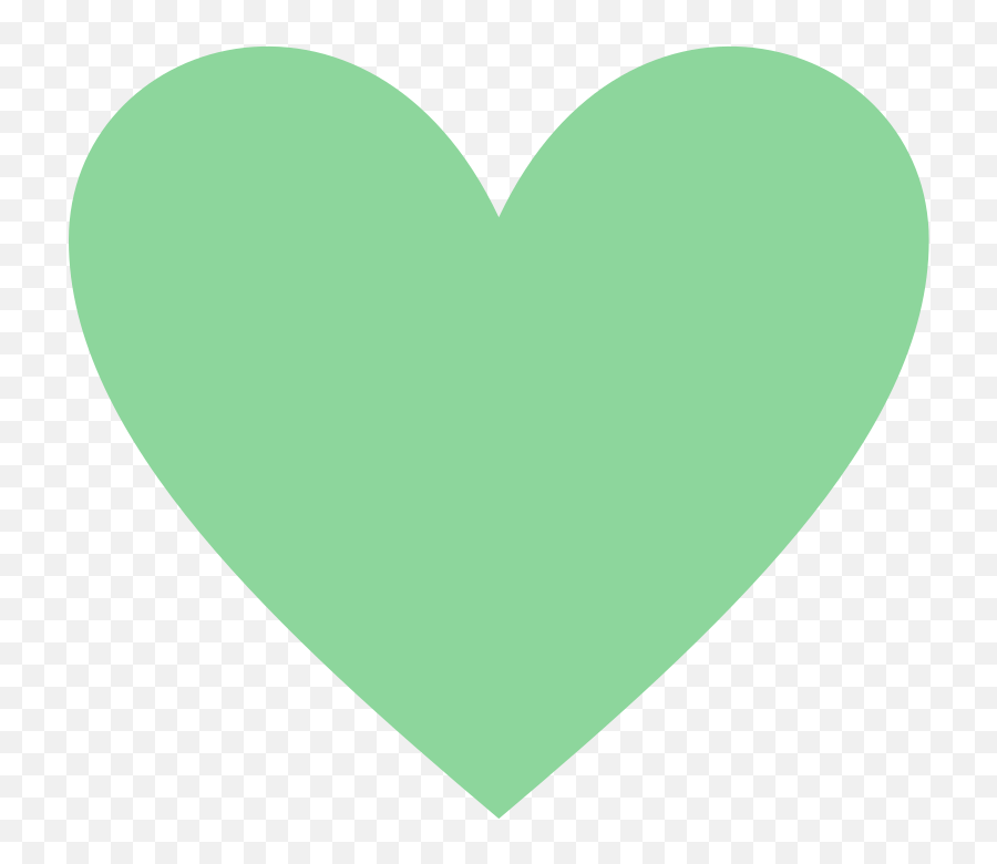 Green Heart Clipart Illustrations U0026 Images In Png And Svg Emoji,Emoticon Gren