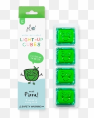 Glo Pals - Light Up Sensory Water Cubes Emoji,Emotion Cube Questions