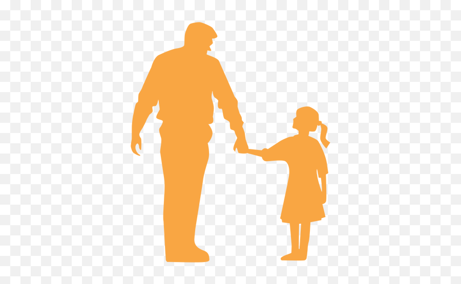 Father And Daughter Silhouette Transparent Png U0026 Svg Vector Emoji,Father & Son: Pushing Through Emotions