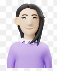 Premium Woman Employee 3d Illustration Download In Png Obj Emoji,Emoji Woman Raising Hand