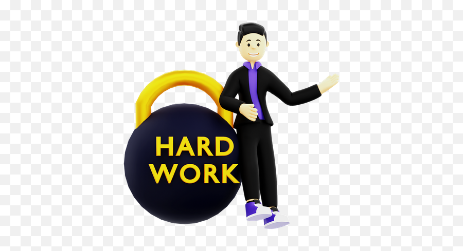 Hard Work 3d Illustrations Designs Images Vectors Hd Graphics Emoji,Emojis For Work Strugglign