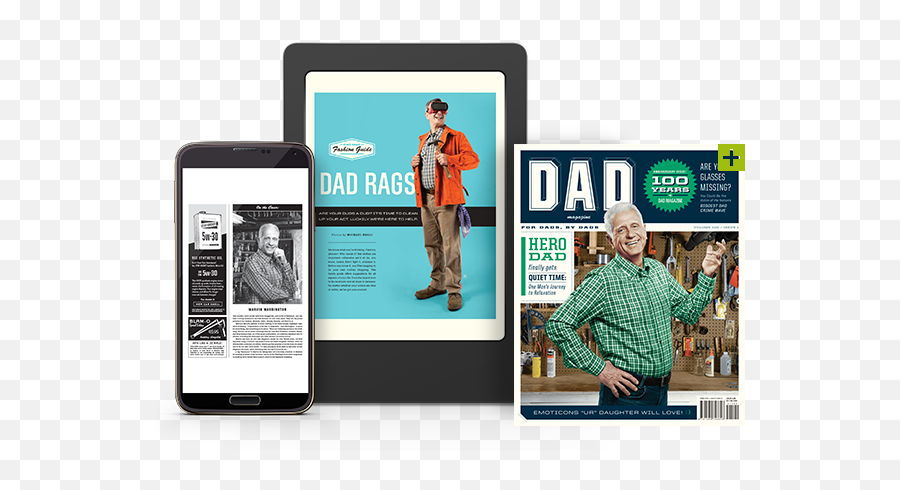 Dad Magazine Quirk Books Publishers U0026 Seekers Of All - Iphone Emoji,Father's Day Emoticons