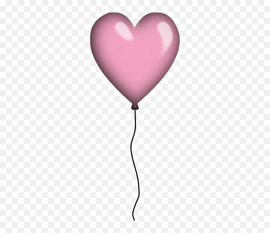 Pin - Balloon Heart Flying Png Emoji,Pink Heart Emoji Balloons