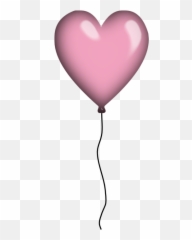 Pin - Balloon Heart Flying Png Emoji,Pink Heart Emoji Balloons