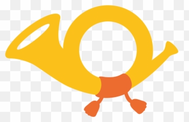 Fileemoji U1f4efsvg - Wikipedia Post Horn,Emoji Wikipedia