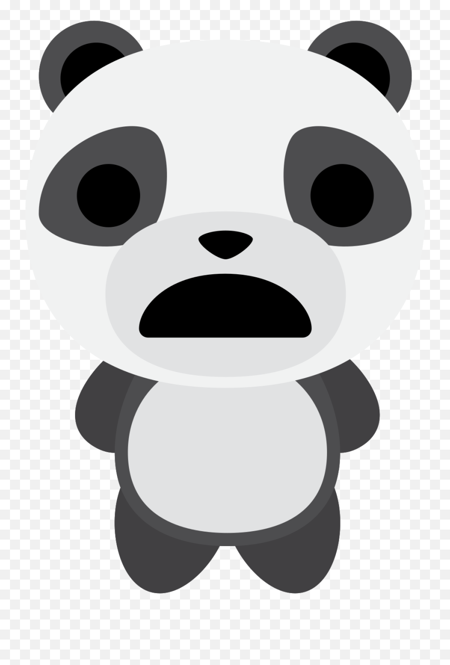 Free Emoji Panda Sad Png With - Panda Transparent Emoji,Sad Puppy Emoji