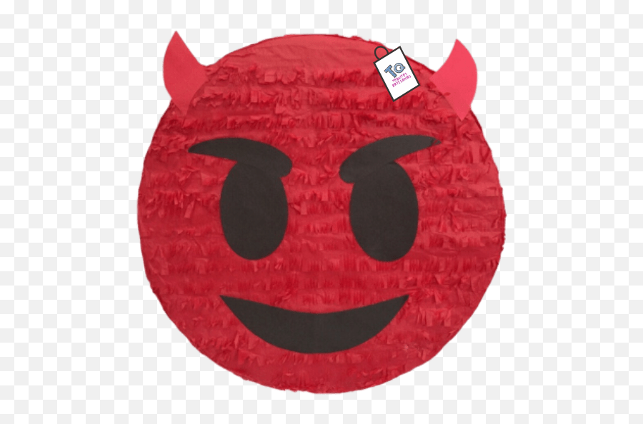 Piñata Emoji Diablo Toquitos Artesanias - Happy,Emoji Pinatas