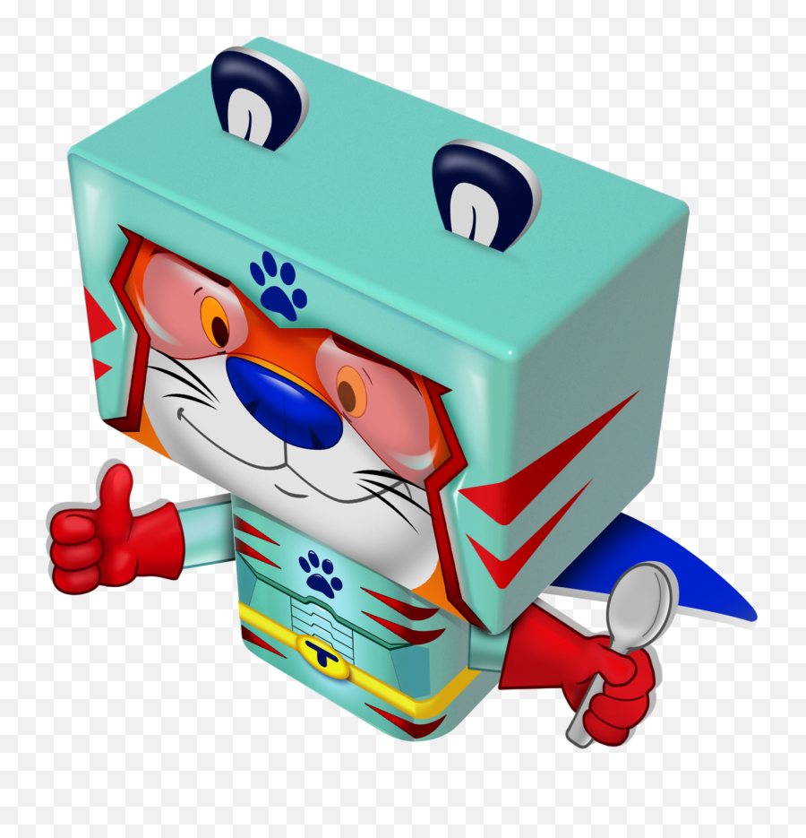 Kelloggu0027s By Keith Ever Juan At Coroflotcom - Fictional Character Emoji,Tony The Tiger Emoticon