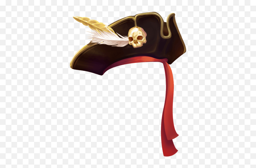 Halloween Pirate Hat Skull Sticker - Captain Hook Hat Png Emoji,Lemon Emoji Hat