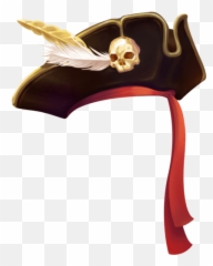 Halloween Pirate Hat Skull Sticker - Captain Hook Hat Png Emoji,Lemon Emoji Hat