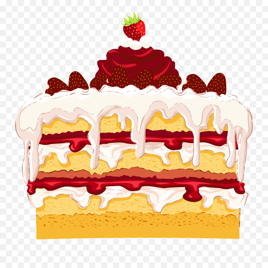 Ideas About Happy 8th Birthday Graphics - Strawberry Shortcake Dessert Clipart Emoji,Emoji Cakes For Girls