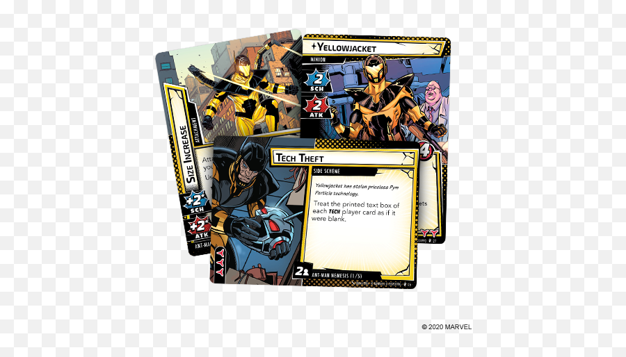 Fantasy Flight Games Marvel Champions Lcg Ant - Man Hero Pack Marvel Board Game Ant Man Emoji,Minions Emotion Png