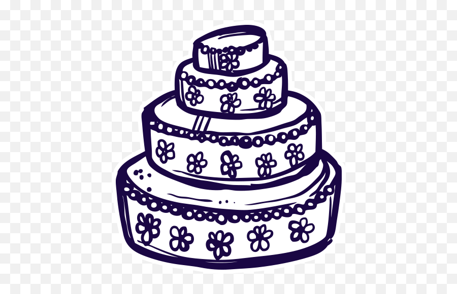 Doodles Doodle Cake Happy Sticker By - Cake Decorating Supply Emoji,Emoji Fondant