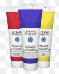 Water - Based Block Printing Inks Lefranc Bourgeois Clean Emoji,Water Emotions