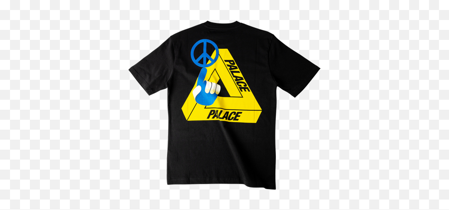 Palace Tri - Smiler Tshirt P18ts101 T Shirt Shirts Tri Palace Tri Smiler Tee Emoji,Smiler Emoji From Movie