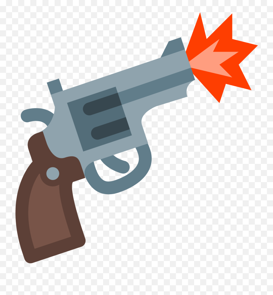 Gun Emoji Controversy - Cartoon Gun Shooting Png,Squirt Emojis