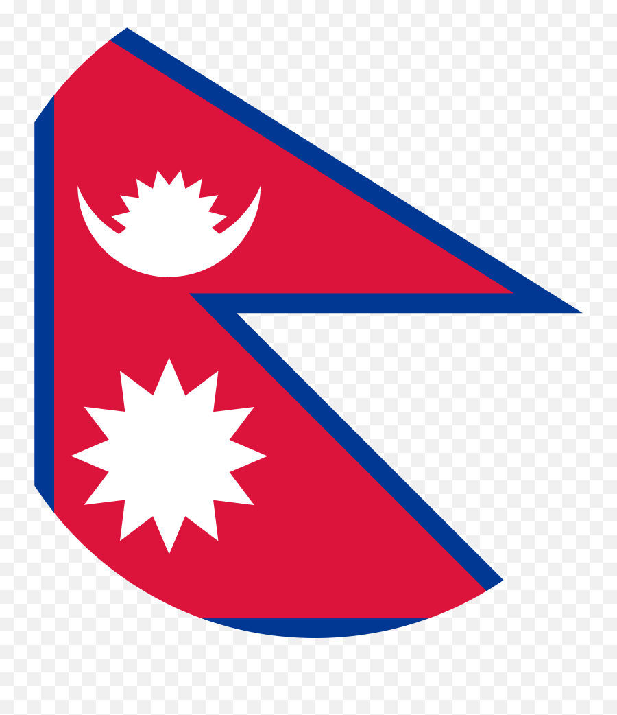 Flag Of Nepal Flag Download - Nepal Flag Circle Emoji,Costa Rica Flag Emoji