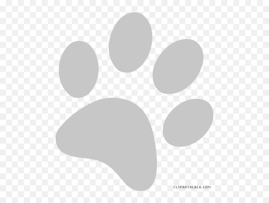 Library Of Dog Paws Jpg Transparent Library Png Files - Transparent Grey Paw Print Emoji,Cat Eating Paw Emoticon