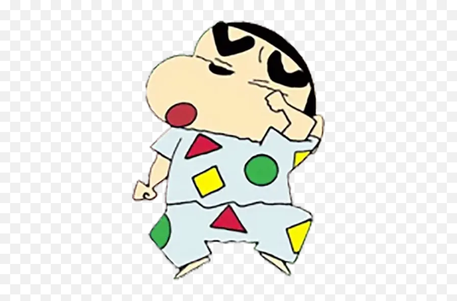 Shin Chan Stickers For Whatsapp And - Crayon Emoji,Shinchan Emoticon