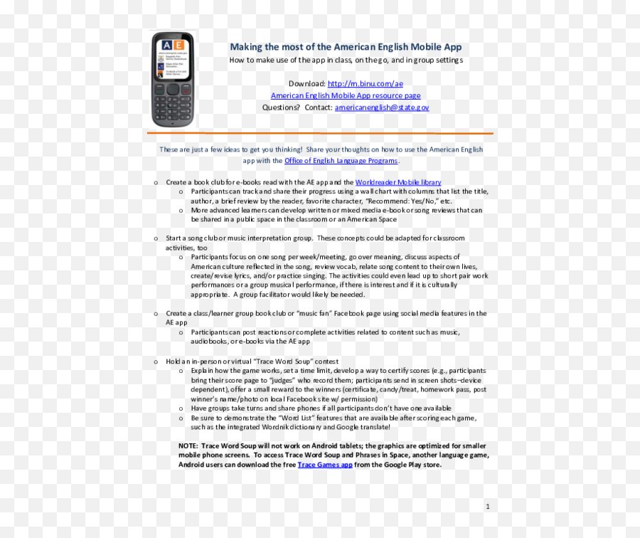 Pdf Making The Most Of The American English Mobile App - Feature Phone Emoji,Faebook Emotions Quiz