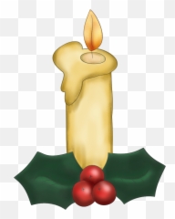 Christmas Candle Clip Art - Christmas Candle Clip Art Emoji,Christmas Candle Emojis
