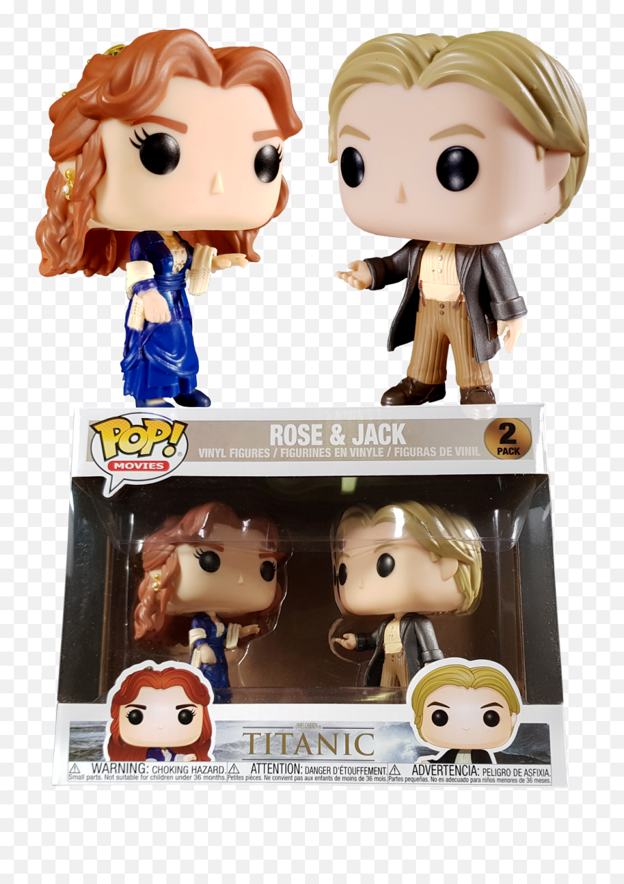 Funko Vinyl Figures Pop Vinyl Figures - Jack And Rose Funko Pop Emoji,Rose And Jack Emoticon From Titanic