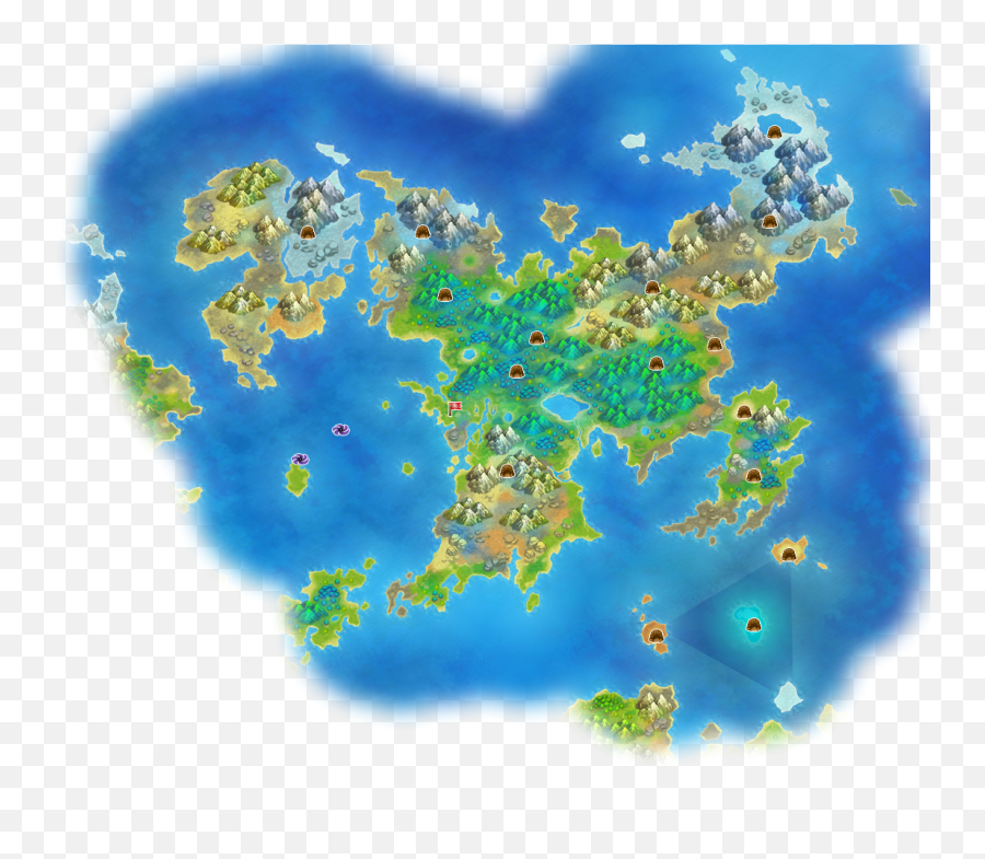 Air Continent - Bulbapedia The Communitydriven Pokémon Pokemon Mystery Dungeon Map Emoji,Pokemon Generation 6 Pokemon Super Mystery Dungeon Emotions