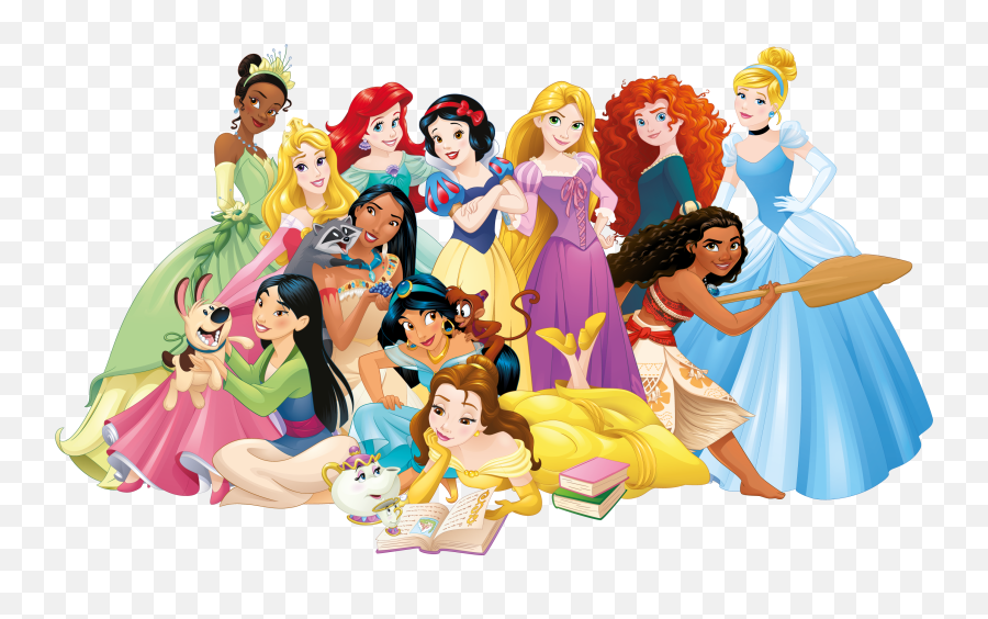 En Diciembre Llega A Disney Junior U201c12 Días De Princesasu201d - Group All Disney Princesses Emoji,Dibujos De Emojis De Baby Yak Yak