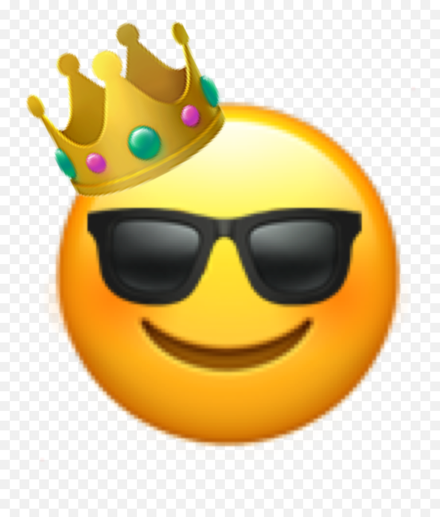 Trending Emojicombo Sticker - Happy,King And Queen Emoji