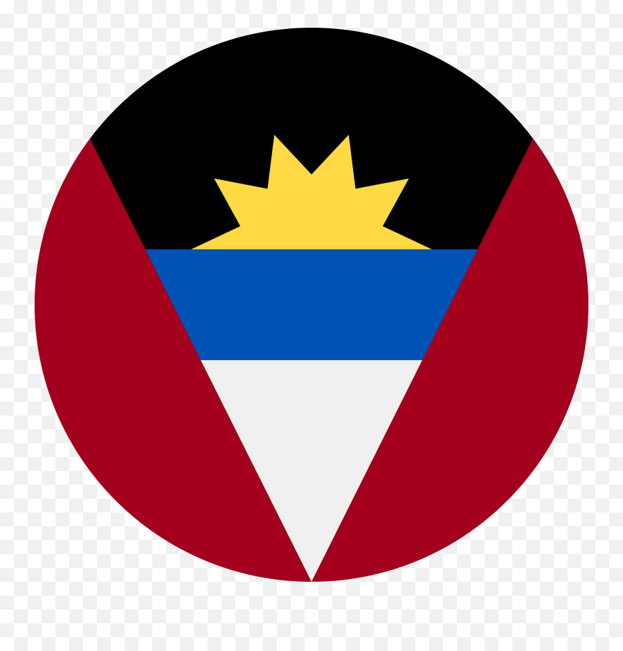 Country Flags - Flags Stickers For Imessage By Igor Zhariy Antigua And Barbuda Flag Circle Png Emoji,What Emoticon App Has Countries And Flags