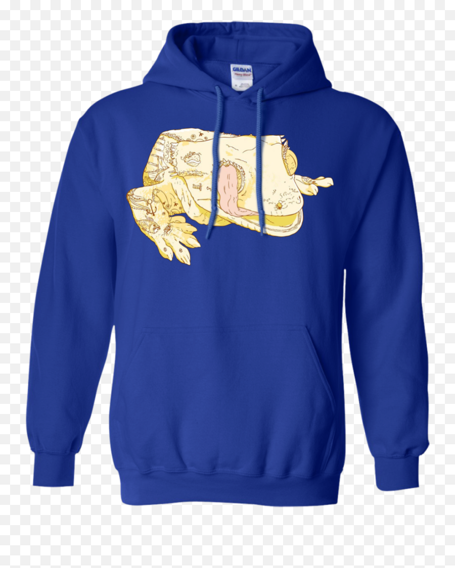 Crested Gecko Lizard With Tattoos - Wu Tang Warrior Hoodie Emoji,What Does Color Say About Crested Geckos Emotion