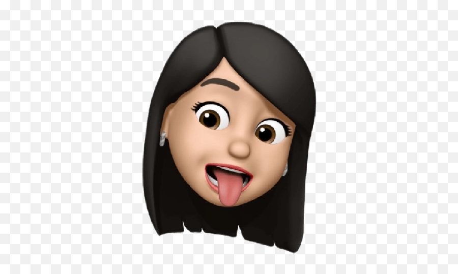 Memoji Emojis Stickers For Whatsapp Wastickerapps - Apps On Memoji Girl With Black Hair,Mirror Emoji