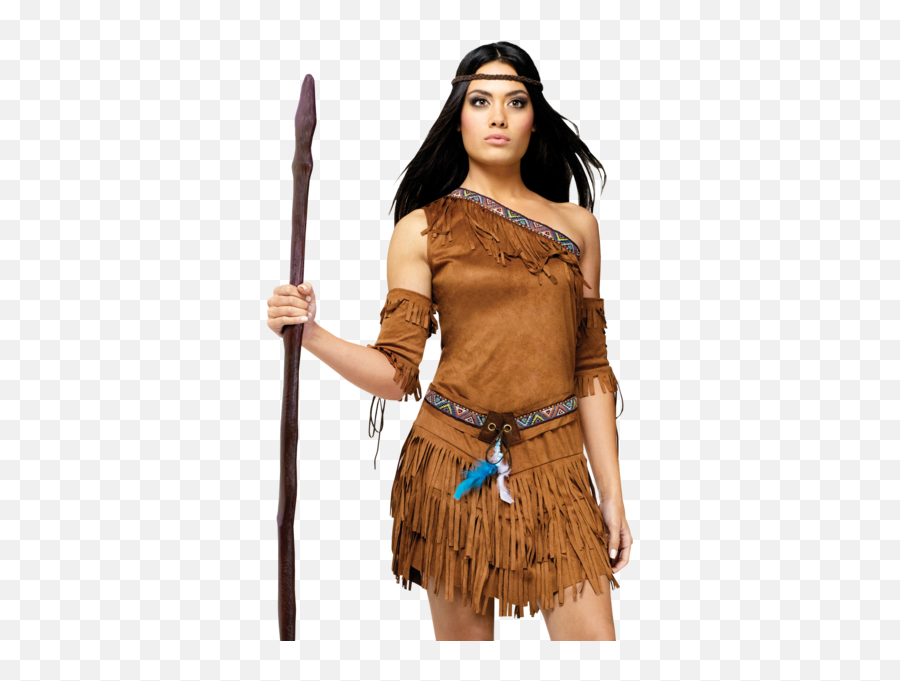 Native American Girl Costume - Woman Red Indian Costume Emoji,Emojis Native American Girl