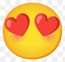Heart Eyes Emoji,Je Suis Content Emoticon