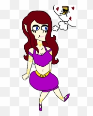 Download Hd Miya Genie Loves Pizza - Pizza Steve As Girl Emoji,Pizaa Emoji Girl